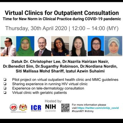 The New Norm in Clinical Practice during COVID-19 pandemic - Virtual Clinics for Outpatient Consultation
