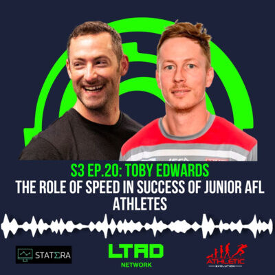 Toby Edwards (Australian Cycling): The role of speed in the success of junior AFL athletes.