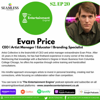 We chat with Evan Price CEO Artist Collective | Artist Manager | Educator | Branding Specialist