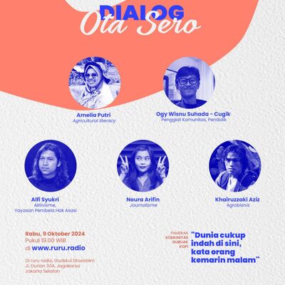 Siaran Radio Program Gubuak Kopi : Ota Sero bersama Khairuzzaki Aziz (Agrobisnis)