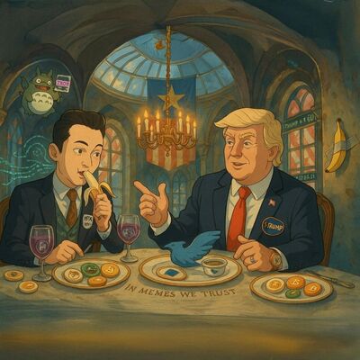 特朗普 TRUMP meme coin 晚宴登場　幣圈大佬雲集食飯打卡竟變失望夜