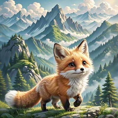小狐狸和远山（2）丨罐子姐姐童话