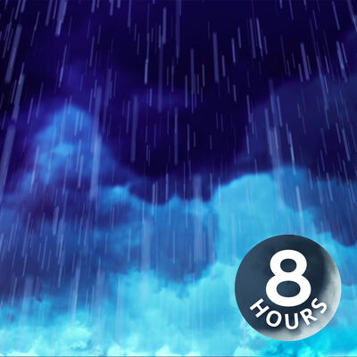 Bruit de pluie qui tombe et de tonnerre qui gronde pour dormir ou se détendre (8 heures)
