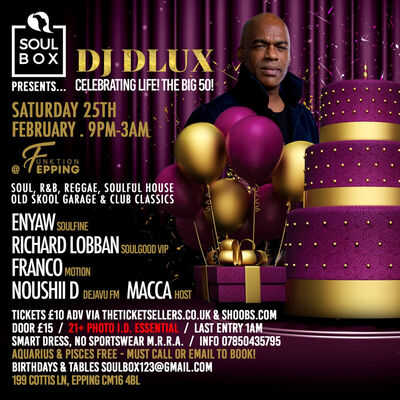 Episode 600: DJ Dlux - Birthday Bash Set Live @Funktion Epping Feb 23