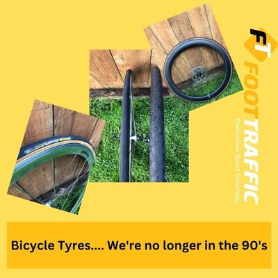 Bicycle tyres... We're no longer in the 90's