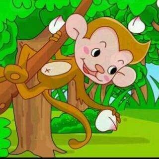 小猴摘桃（想一想）