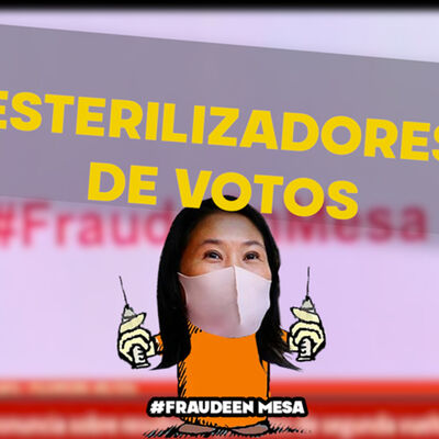 #AlVuelo Fuerza Popular pretende "esterilizar" los votos de 200 mil peruanos