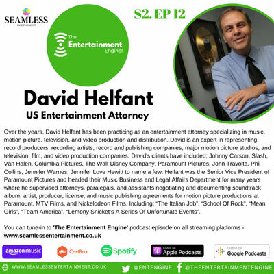 We chat with US Entertainment Attorney David Helfant.