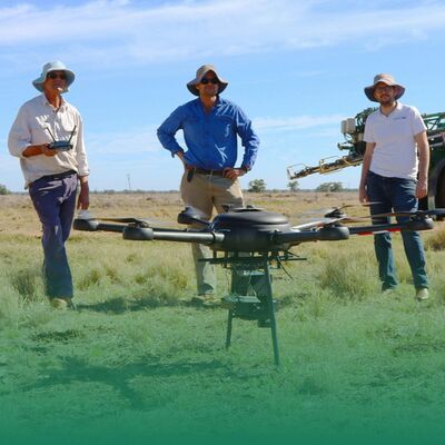 Drone weed mapping case study: Precision weed management