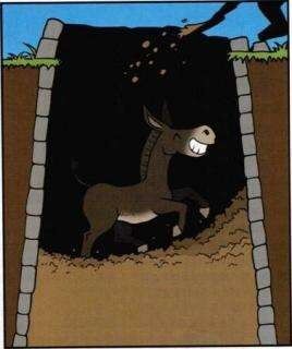 枯井里的驴子（智慧必胜）