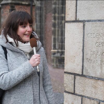 Podcast Oud-Utrecht: Kila van der Starre over straatpoëzie