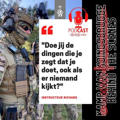 Behind the Scenes bij het Korps Commandotroepen (KCT) - Instructeur Richard Bergmans