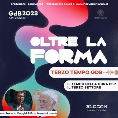 TerzoTempo GDB23 - Ezio Manzini - il tempo della cura per il Terzo Settore