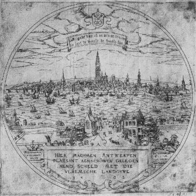 Komt een Italiaan naar de Nederlanden | Jeroen Olyslaegers over 'Vue d'Anvers', 1562