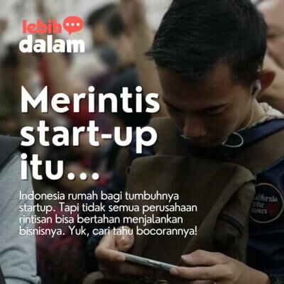 Merintis start-up itu...