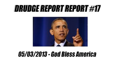 Drudge Report Report #17 - God Bless America.