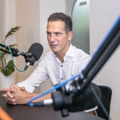 In gesprek met wethouder Pieter Paul Slikker