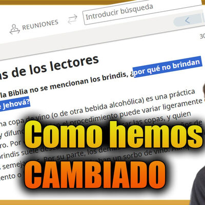 Prohibido ayer, aprobado hoy: el brindis entre los Testigos