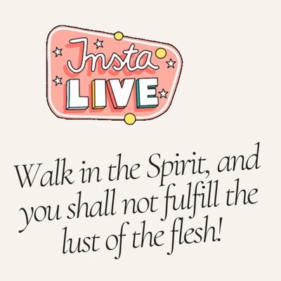 Galatenbrief Les 10. Wandelen in de Geest Genade & Aanbidding.