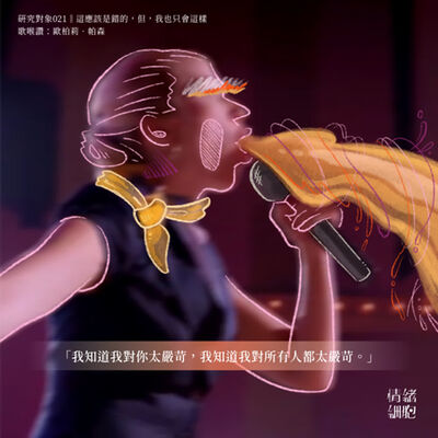 研究對象021 ‖這應該是錯的，但，我也只會這樣｜歌喉讚：歐柏莉．帕森