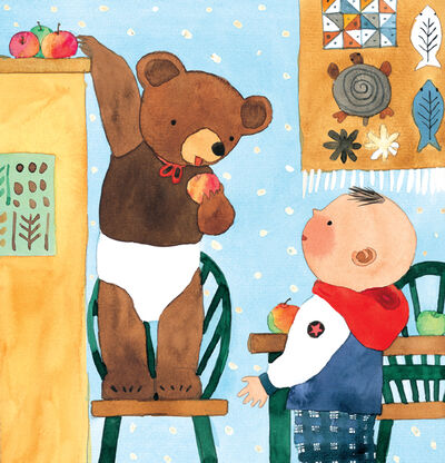 摘苹果-尿布熊（0-3岁）