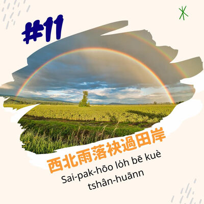 #11 夏天的天氣/ 西北雨落袂過田岸 