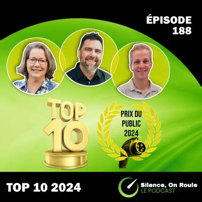 Épisode # 188 : TOP 10 de 2024 et prix du public