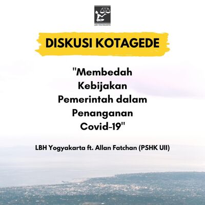 #2 Membedah Kebijakan Pemerintah Dalam Penanganan Covid-19