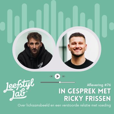 #76 Afvalmedicatie: kijken we ook naar relatie met voeding en lichaamsbeeld? (met Ricky Frissen)