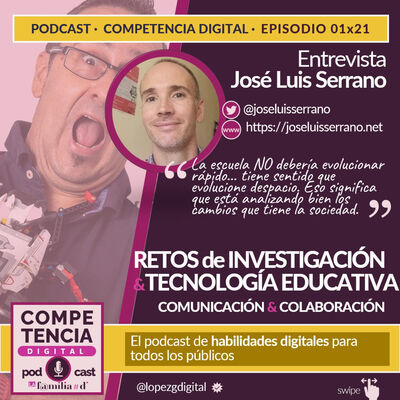 Episodio 021. Investigación en tecnología educativa. Comunicación y colaboración en familia