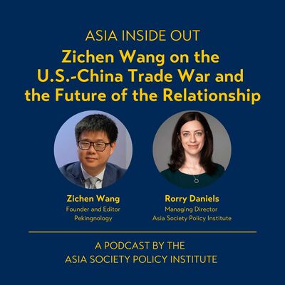 Zichen Wang on the Evolving U.S.-China Relations