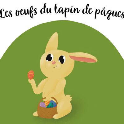 Les Oeufs Du Lapin De Pâques