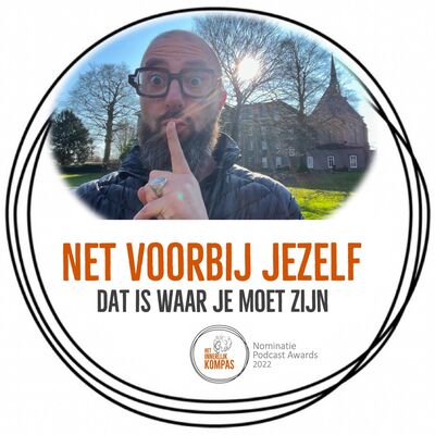 Net voorbij jezelf, dat is waar je moet zijn.