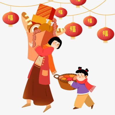 EP.85 辦年貨/ Buying Things for Chinese New Year (Bear老師原創故事)