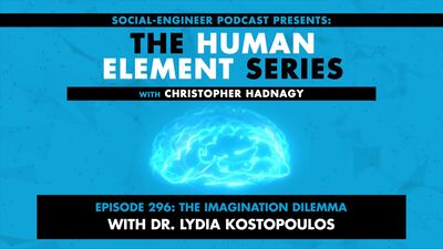 Ep. 296 - Human Element Series - The Imagination Dilemma with Dr. Lydia Kostopoulos