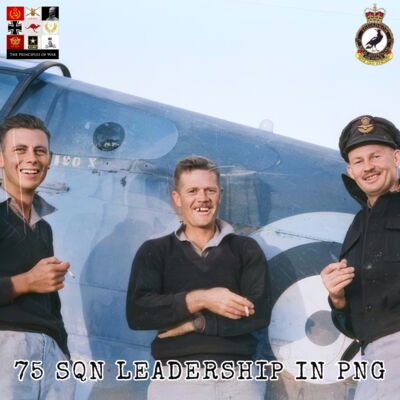 115 - No. 75 Squadron Leadership at Port Moresby