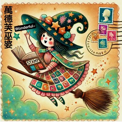 EP.208【童話創作】《萬德芙巫婆》 第1集 ——收藏品：倒印的飛機郵票！