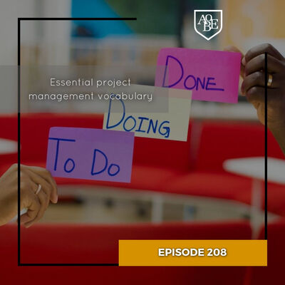 Essential Project Management vocabulary part 1