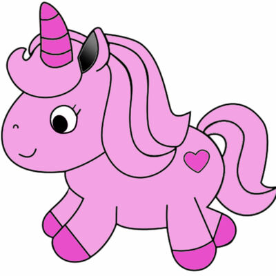 GRETA L'UNICORNO ROSA (3+ anni) - autore Federico, Le Favole di B