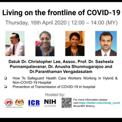 Living on the frontline of COVID-19