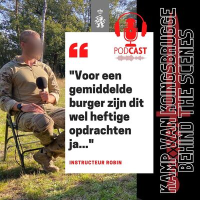 Behind the Scenes bij het Korps Commandotroepen (KCT) - Instructeur Robin