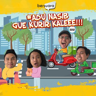 #AduNasib GUA KURIR KALEEE!!!