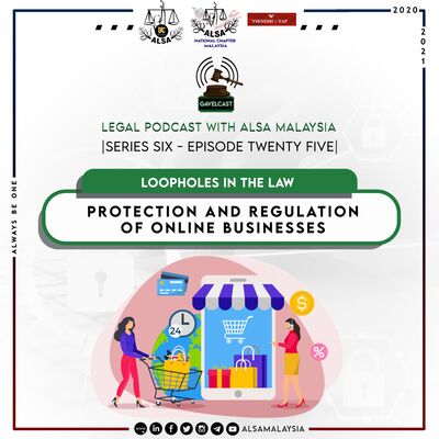 Series 6 Episode 25 - Protection and Regulation of Online Businesses