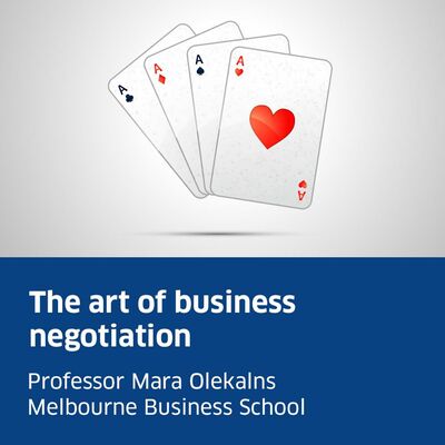 The art of business negotiation