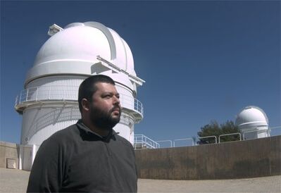 "He visto como una roca chocaba contra la Luna y producía el impacto más brillante jamás registrado"