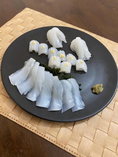 How to make squid sashimi with Darwin's Yuki Tatebe